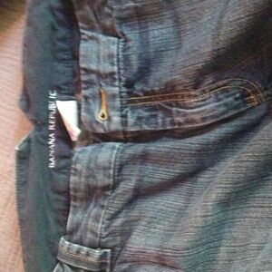 Banana Republic size 12 wide leg trouser jeans EUC